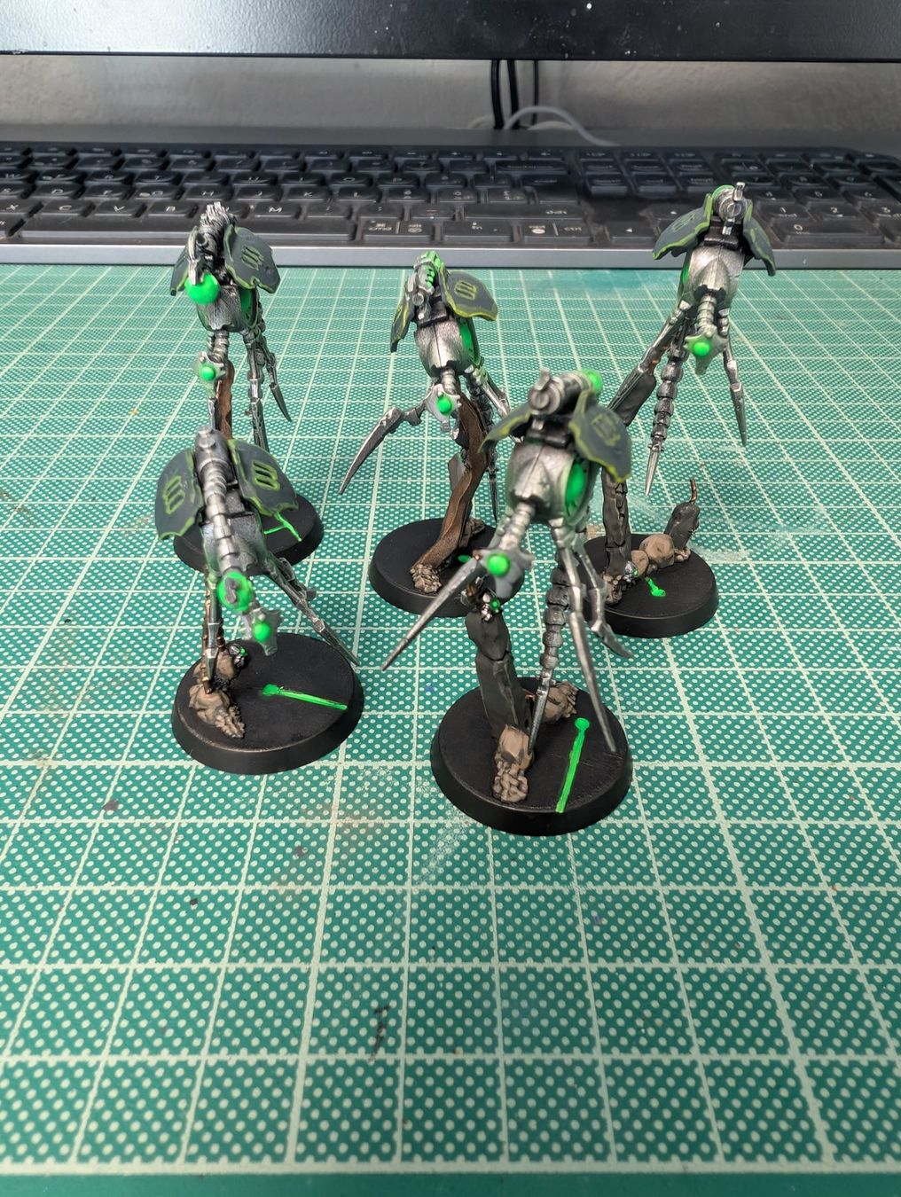 Modellbausätze & Standmodelle: Warhammer - Canoptek Circle Necron Kill Team painted – Gebraucht aus Aigle von Barne 3