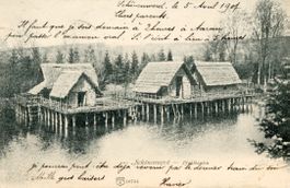 Schönenwerd   SO   -   PFAHLBAUTEN      um 1907