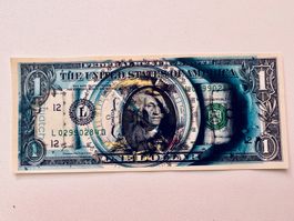 DEATH NYC Billet 1 US Dollar „Pop Art Moonswatch“, Ltd.x/100