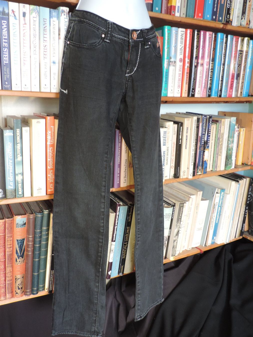 Jeans: jeans noir/gris Apple Bottom – Nuovo (secondo la descrizione) da Genève venduto da Axelle333 5