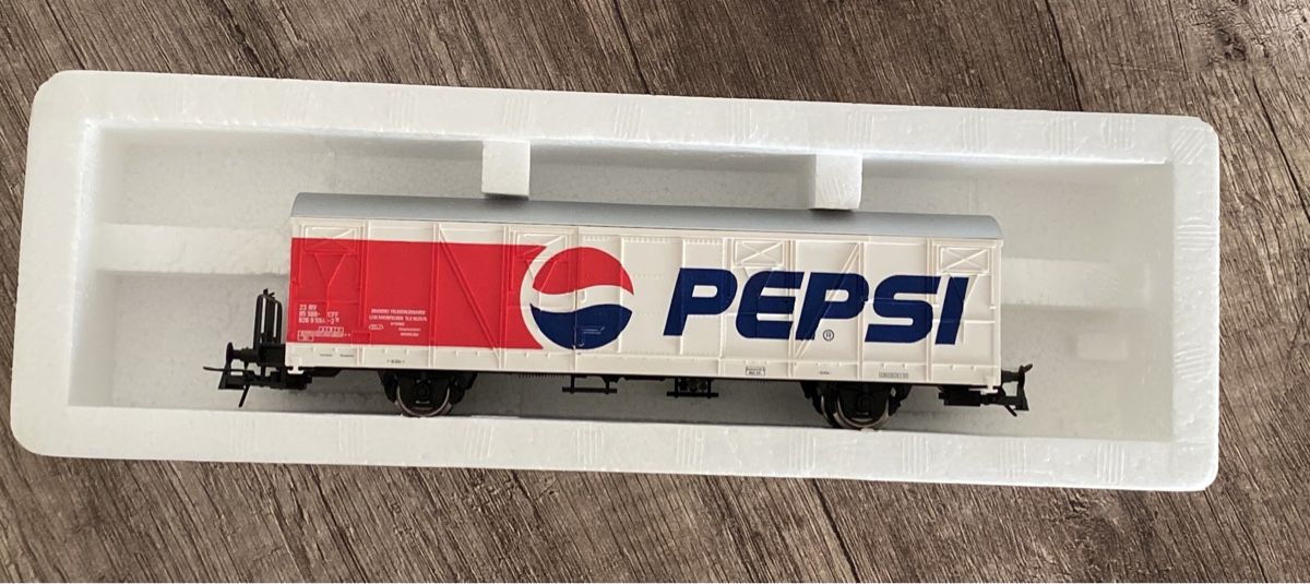 Roco Modellini di ferrovie: Wagon Pepsi Roco Professional HO 47586 SBB – Nuovo (secondo la descrizione) da Petit-Lancy venduto da Solcarm 1