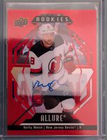 Reilly Walsh RC Auto/Red Rainbow NHL Upper Deck Allure 22/23