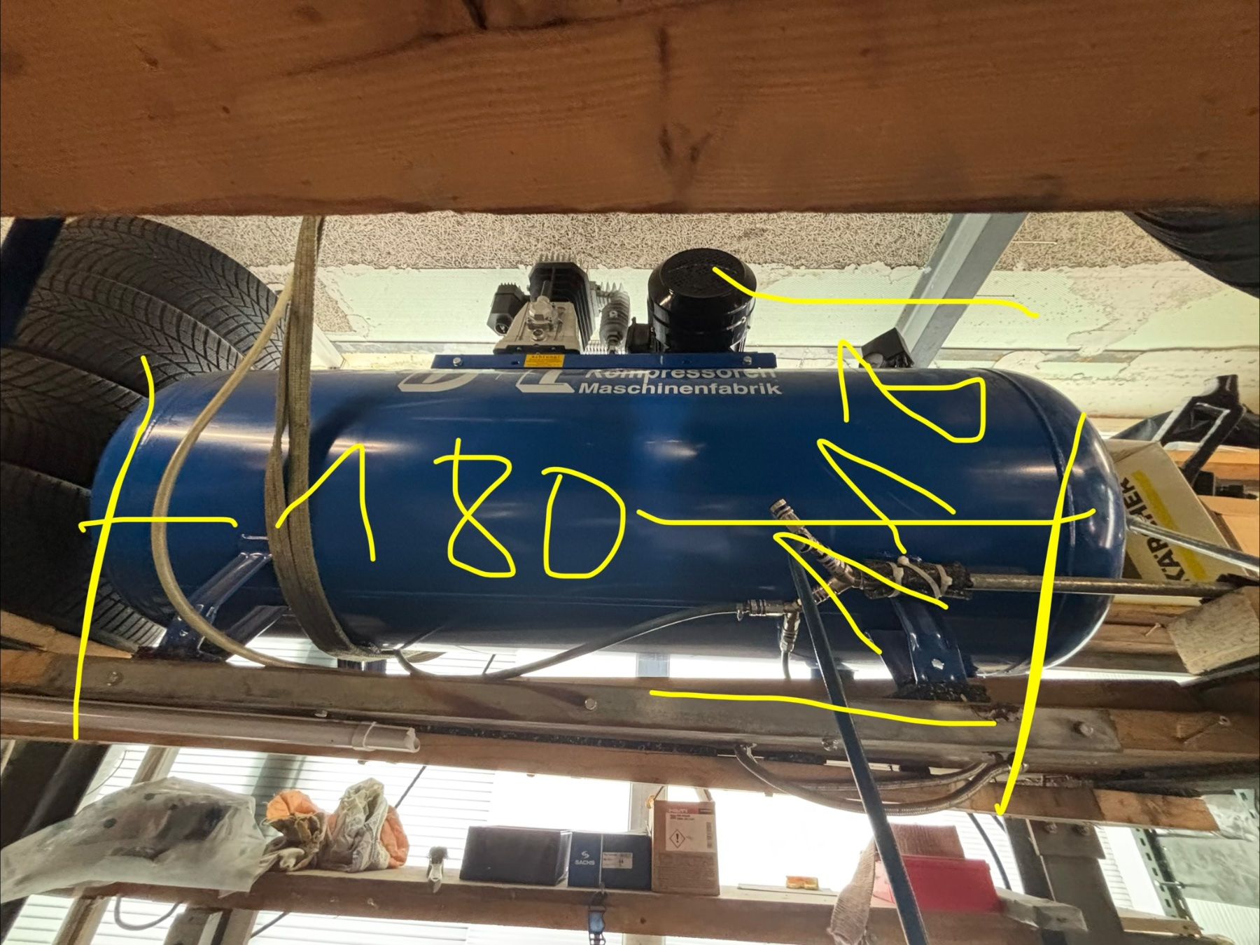 Compressori: SEA Compressor 500l industrie – Usato da courtepin venduto da gutFR