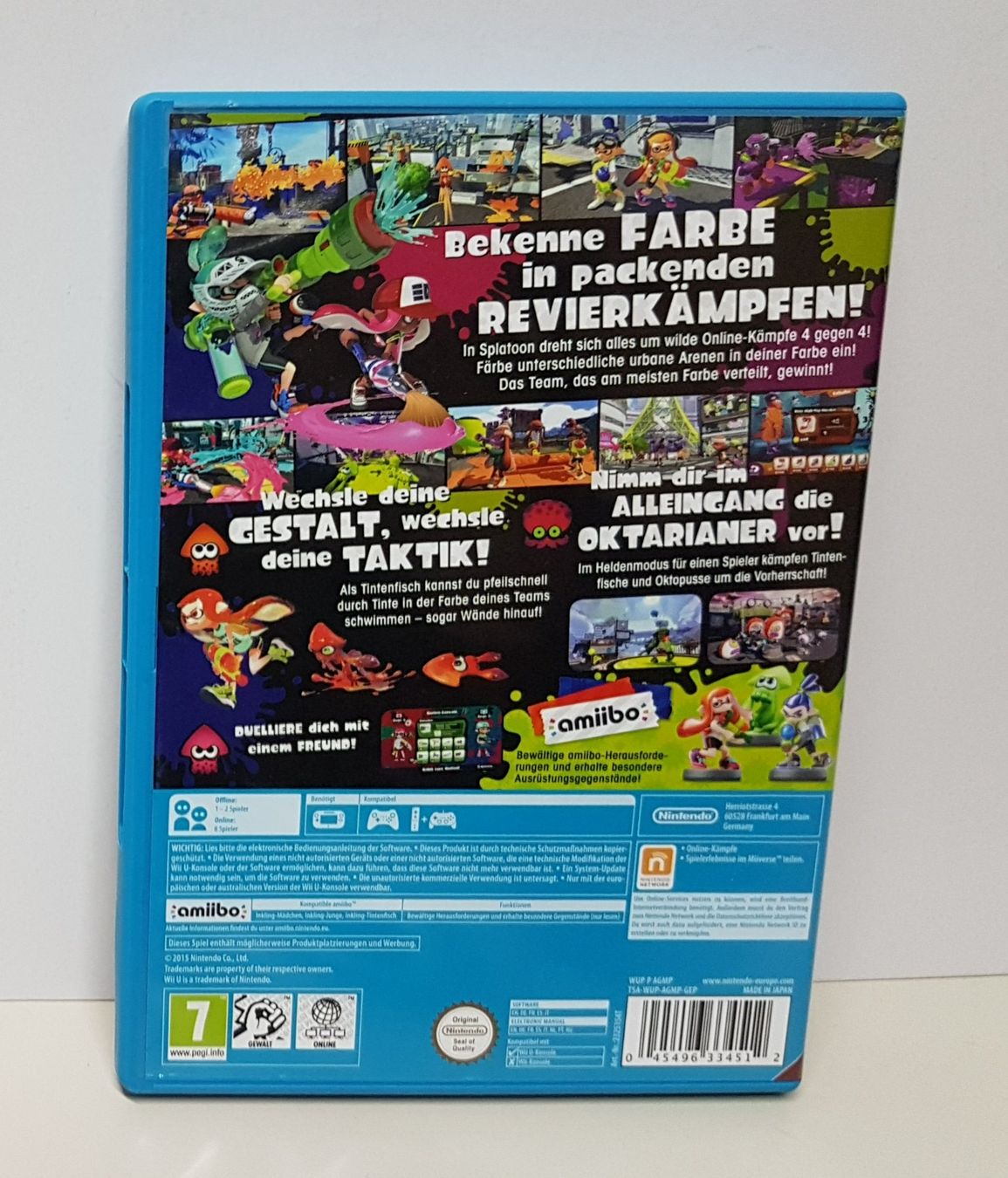 Nintendo Consoles: Splatoon wechsle deine Gestalt – D'occasion à Schüpfheim par Games_Spielkonsolen 2