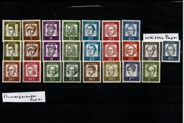 Allemagne personnes importantes 1961 neufs