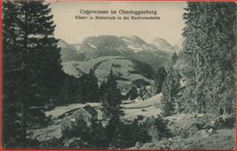 UNTERWASSER Käser- u. Hinterruck in der Kurfirstenkette