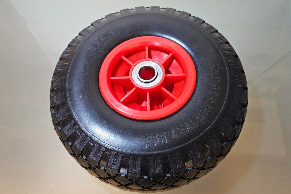 Fatbox Schubkarrenrad 3.00-8 - Pannensicher & Luftlos Mit 100kg Tragkraft