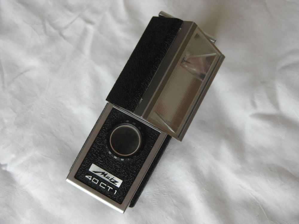 Flash Mecablitz Metz 40 CT 1 VTG Photo Camescop Cinéma