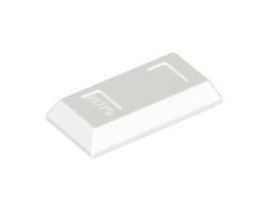 LEGO - 50x White Utensil Ingot / Bar - 99563 - NEW
