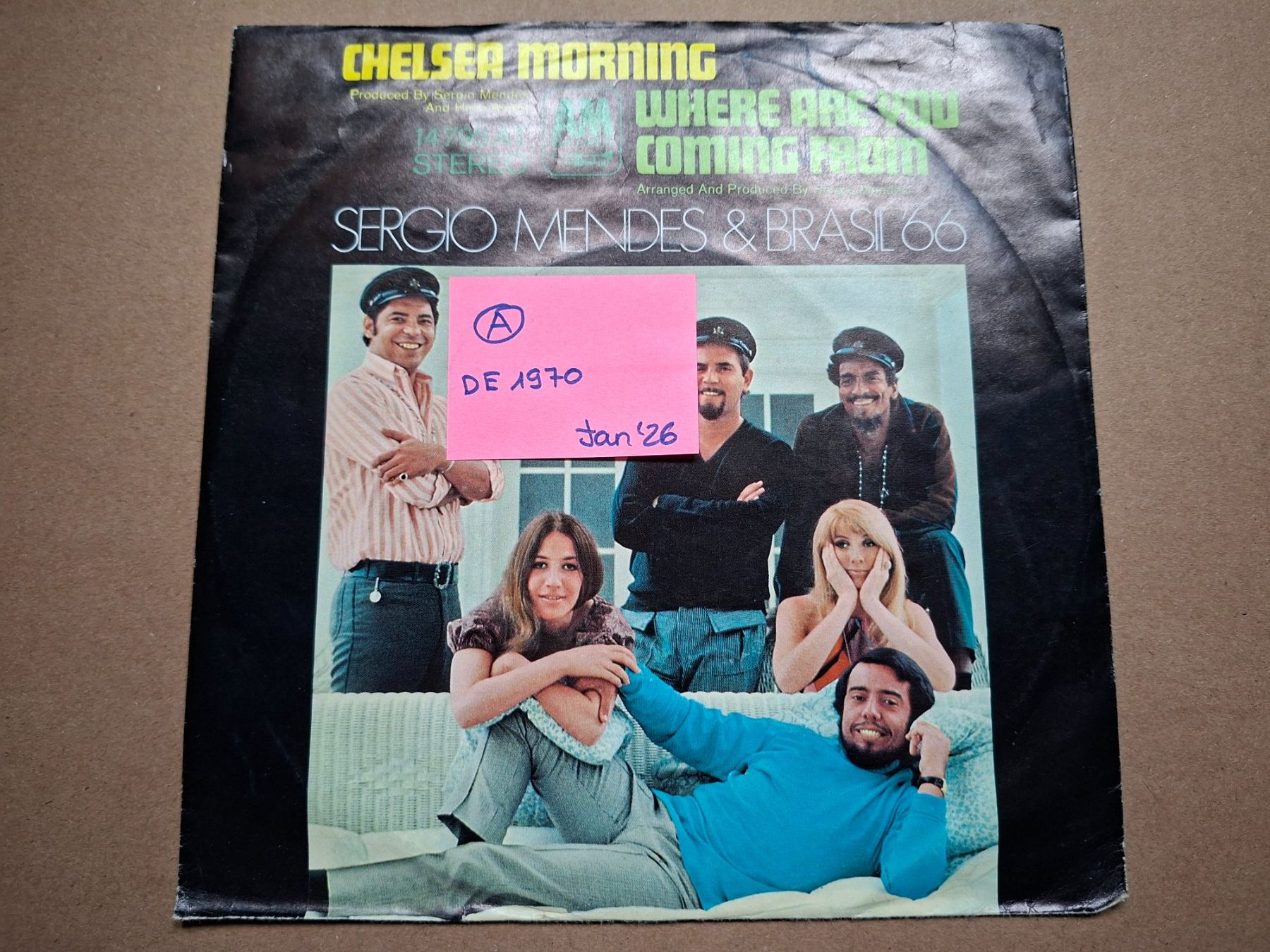 Dischi in vinile: 7" Singles-Sammlung Auflösung: Sergio Mendes – Usato da Burg AG venduto da ..machine_rec..