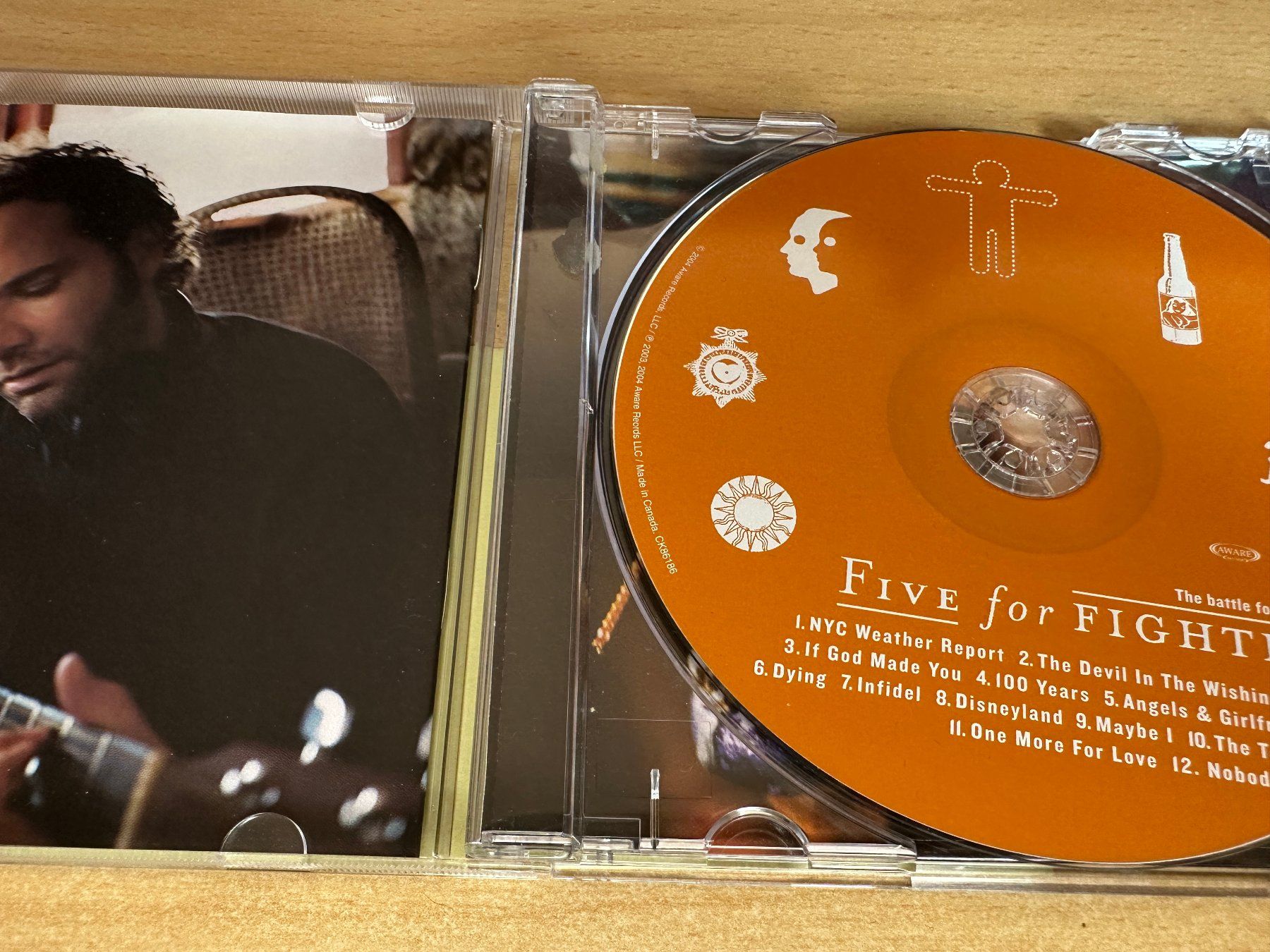 CDs: H8 Five For Fighting – The Battle For Everything – Gebraucht aus Rikon im Tösstal von Alpenmutz 2