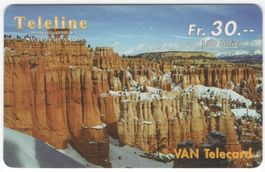 seltene TELELINE Prepaid Telefonkarte - USA