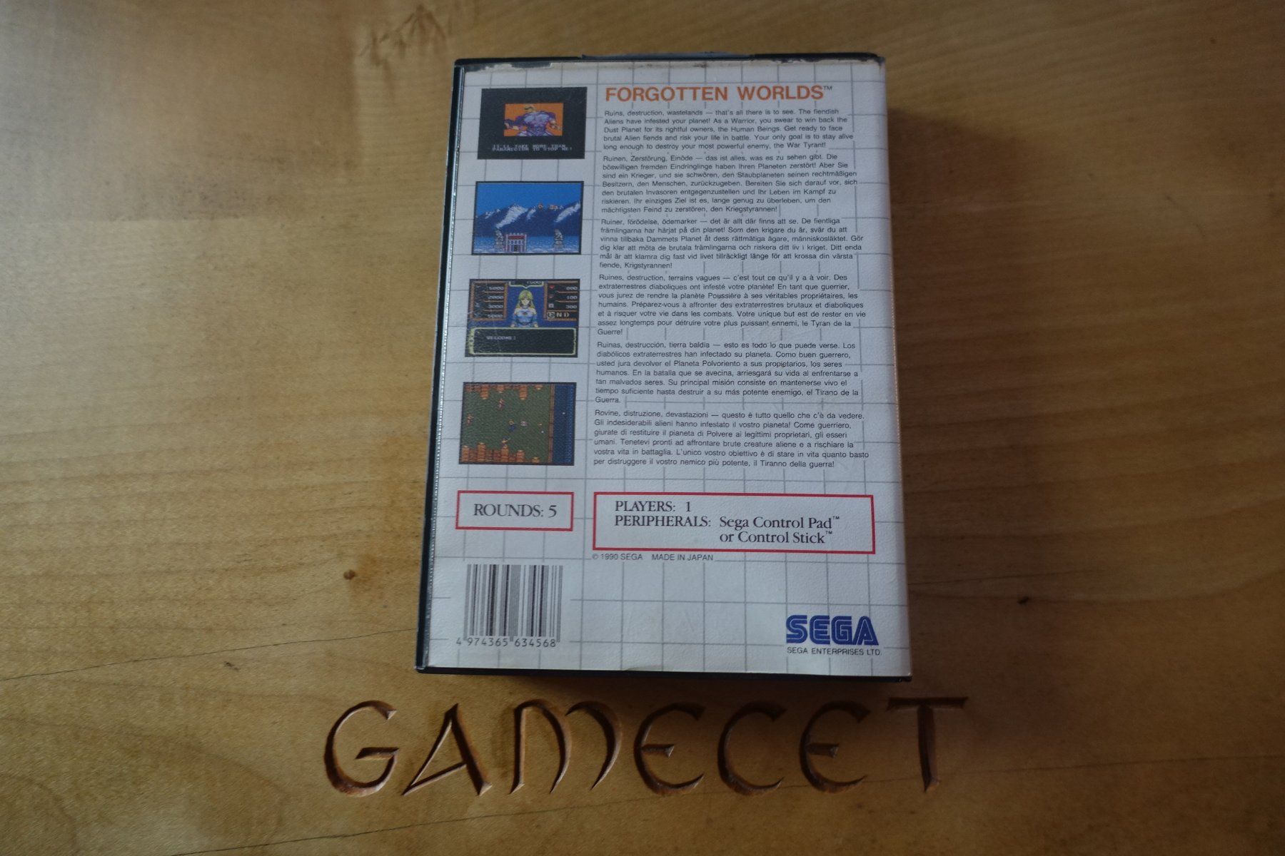 Sega Giochi: Forgotten Worlds – Usato da Steinach venduto da Gamecet 2