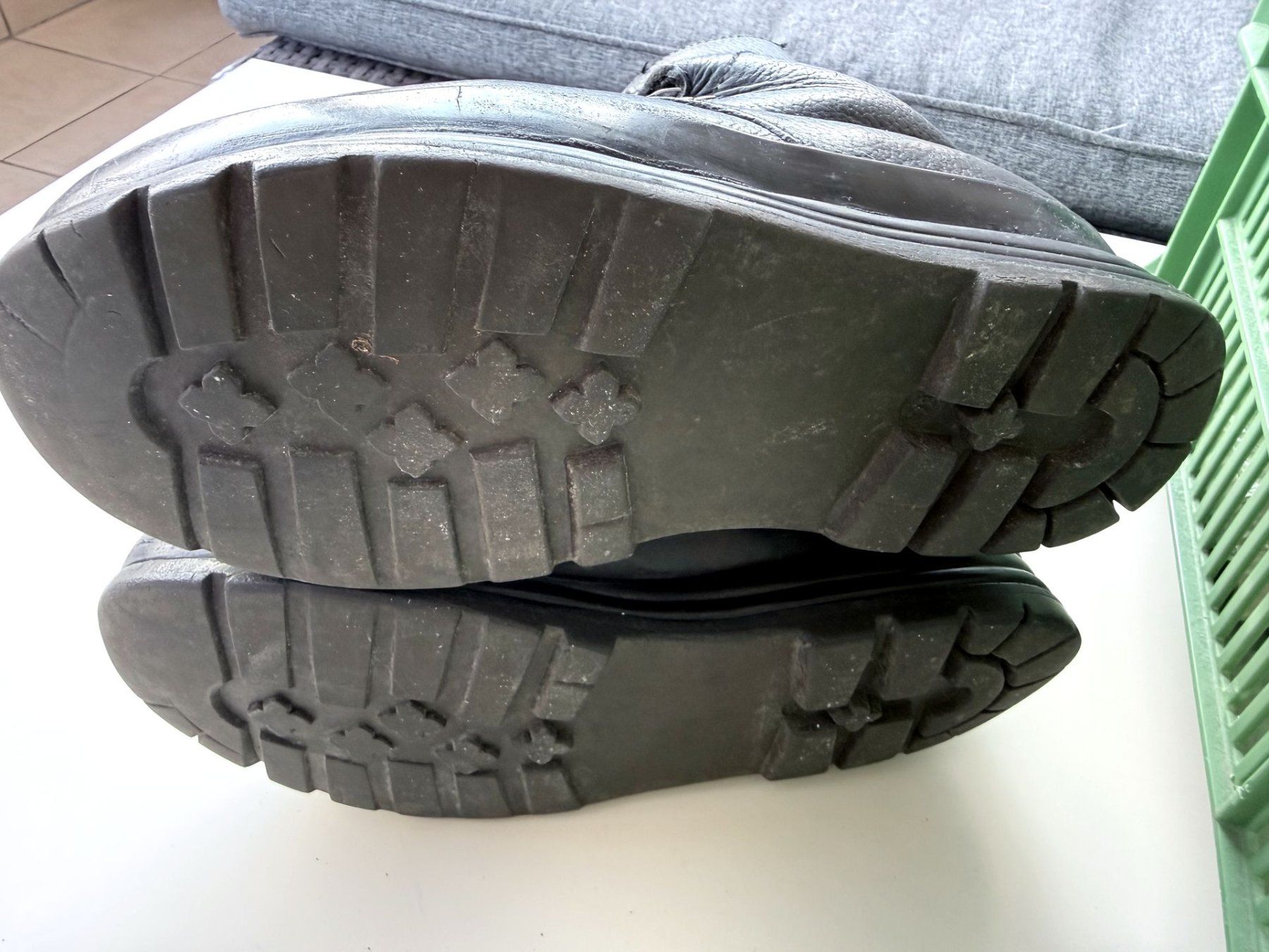 Schweizer Armee Scarpe da uomo: Schweizer Armee Kampfstiefel BALLY, Echtleder, Schwarz – Usato da Nottwil venduto da rattkatz 3