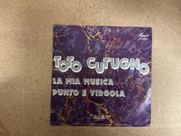 Toto Cutugno Single - La Mia Musica Punto E Virgola