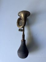 Signalhorn Messing mit Gummiball gebraucht ca 27 cm