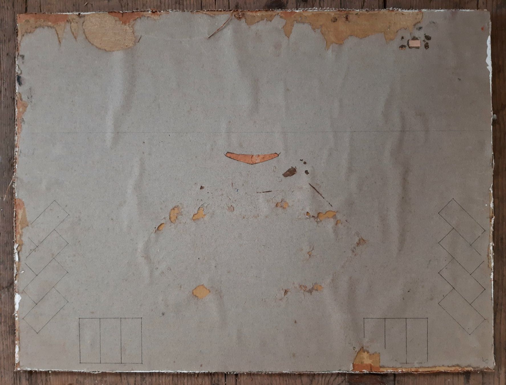 Dipinti: Midcentury Gemälde monogrammiert – Usato da Arbon venduto da torso444 2