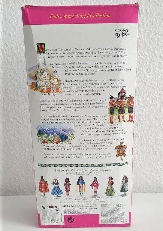 Bambole: Puppe Barbie German 1994 - Mattel – Nuovo e nell'imballaggio originale da Nürensdorf venduto da AntonioAE 3