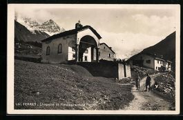 Val Ferret, Chapelle et Restaurant de Fe