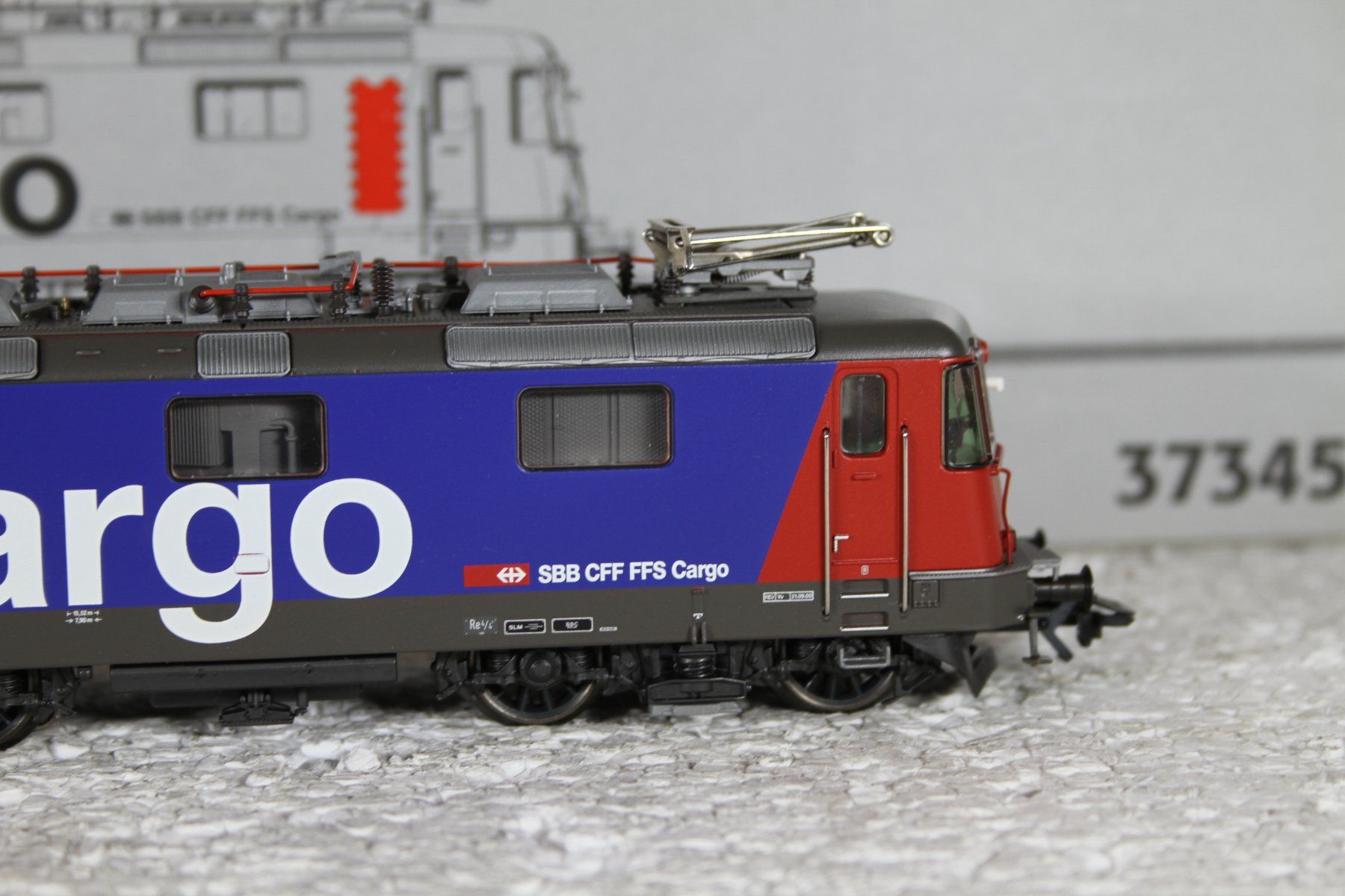 Märklin Trains électriques: Märklin 37345 SBB Cargo Re 421, Re 4/4 – D'occasion à Triesen par gleis8 2