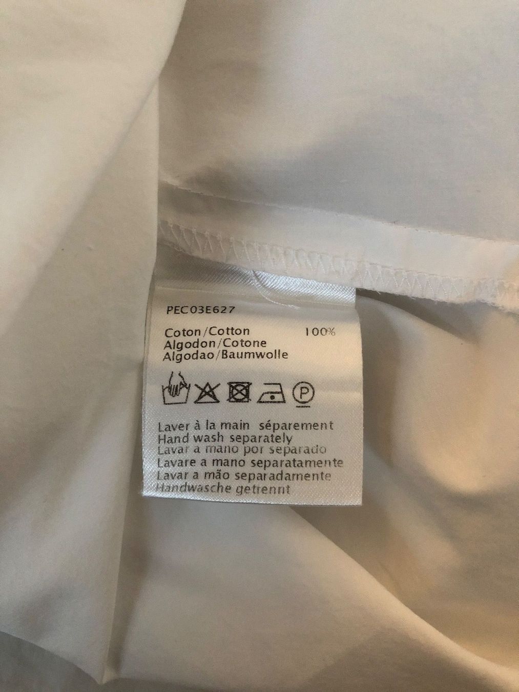 Camicette: Pablo white shirt top – Usato da Zurich venduto da MariaSPO 7