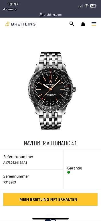 Montres: Breitling Navitimer – D'occasion à Wollerau par rio81 4