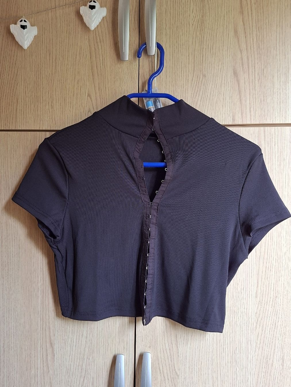 Tops: Top noir modulable, taille L – Neu (gemäss Beschreibung) aus Lausanne von Cassandra11