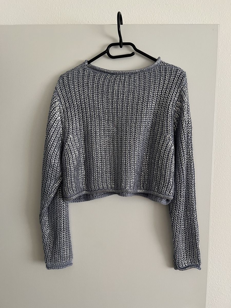 Zara Maglioni & Felpe: Zara Pullover metallic-look Gr. M – Usato da Rothrist venduto da FL_17 1