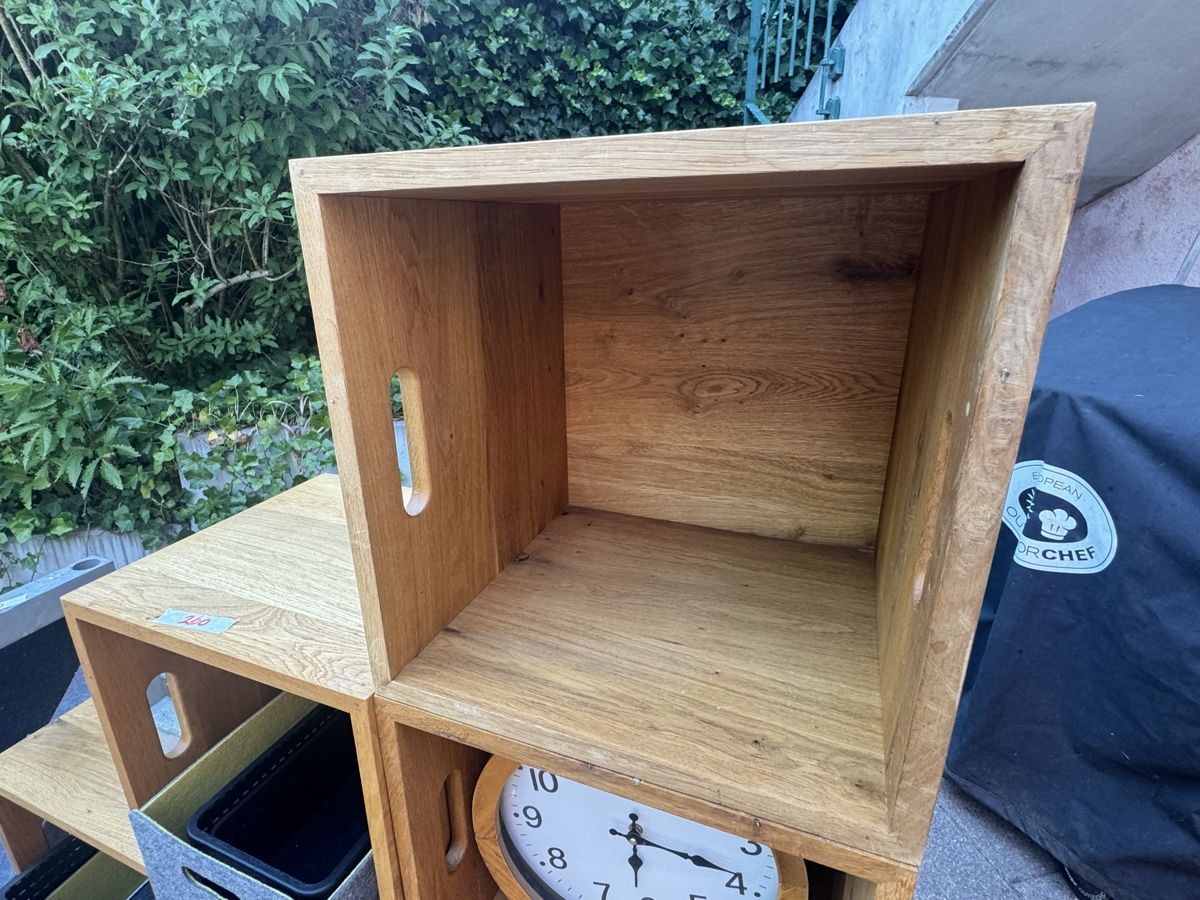 Systemes d'archivage: Modular hardwood boxes – D'occasion à Paudex par mrh_6wwk 1