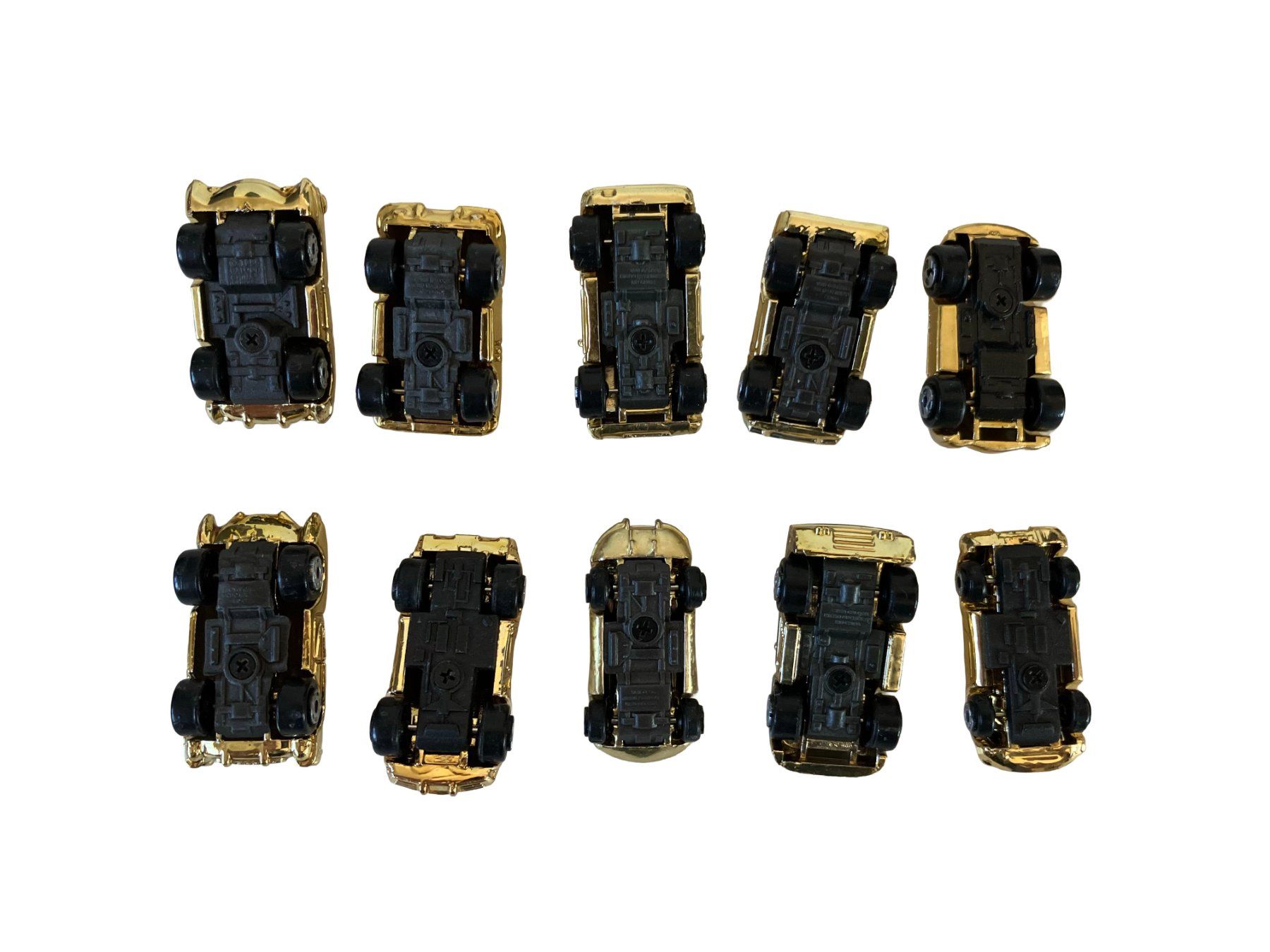 Micro Machines Giocattoli: Complete Micro Machines Mail-Away Gold Chrome set – Usato da Uster venduto da TricottetCollection 2