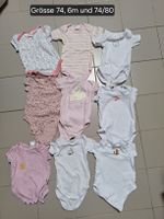 9 kurzarm Bodys 74 bis 74/80