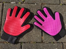 Katzen Pflegehandschuh diverse Farben