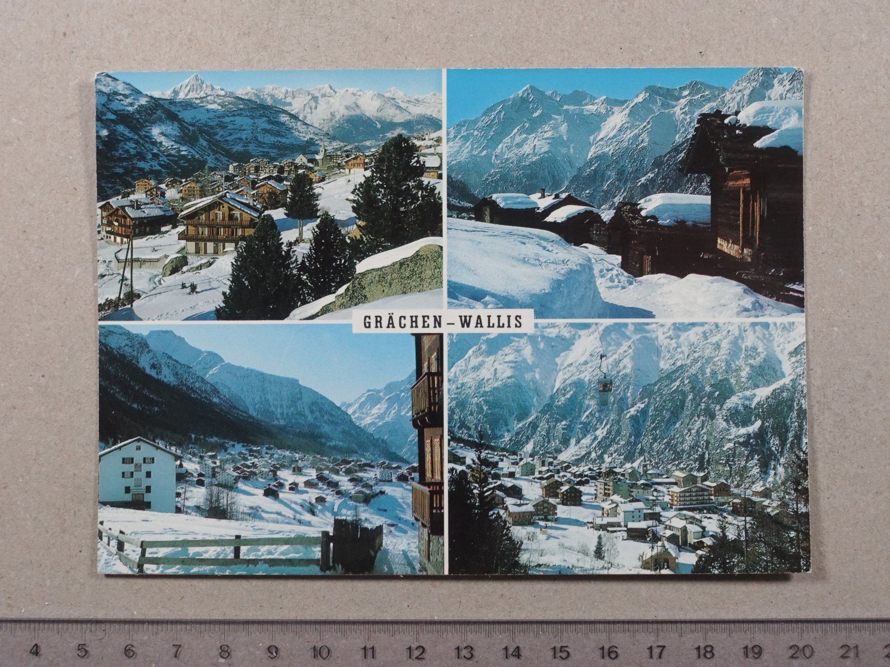 Cartes postales: Grächen – D'occasion à Lenzburg par fh1
