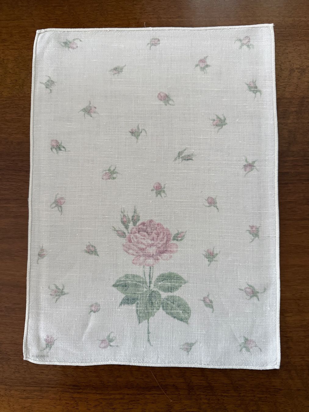 Altra biancheria da tavola: KREIER Tischset mit Rosenmotiv – Usato da Erstfeld venduto da Uhu1980 1