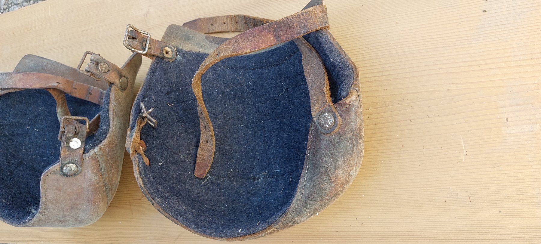 Protezioni & Imbottiture: Antike Knieschoner. Rarität – Usato da Lüterkofen venduto da BiberM109 4