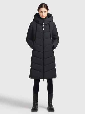 Wintermantel Khujo schwarz