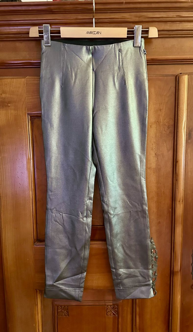 Marc Cain Leggings: MARC CAINN - Leggins Silbern / N1 – Nuovo e nell'imballaggio originale da Spreitenbach venduto da Jessy8