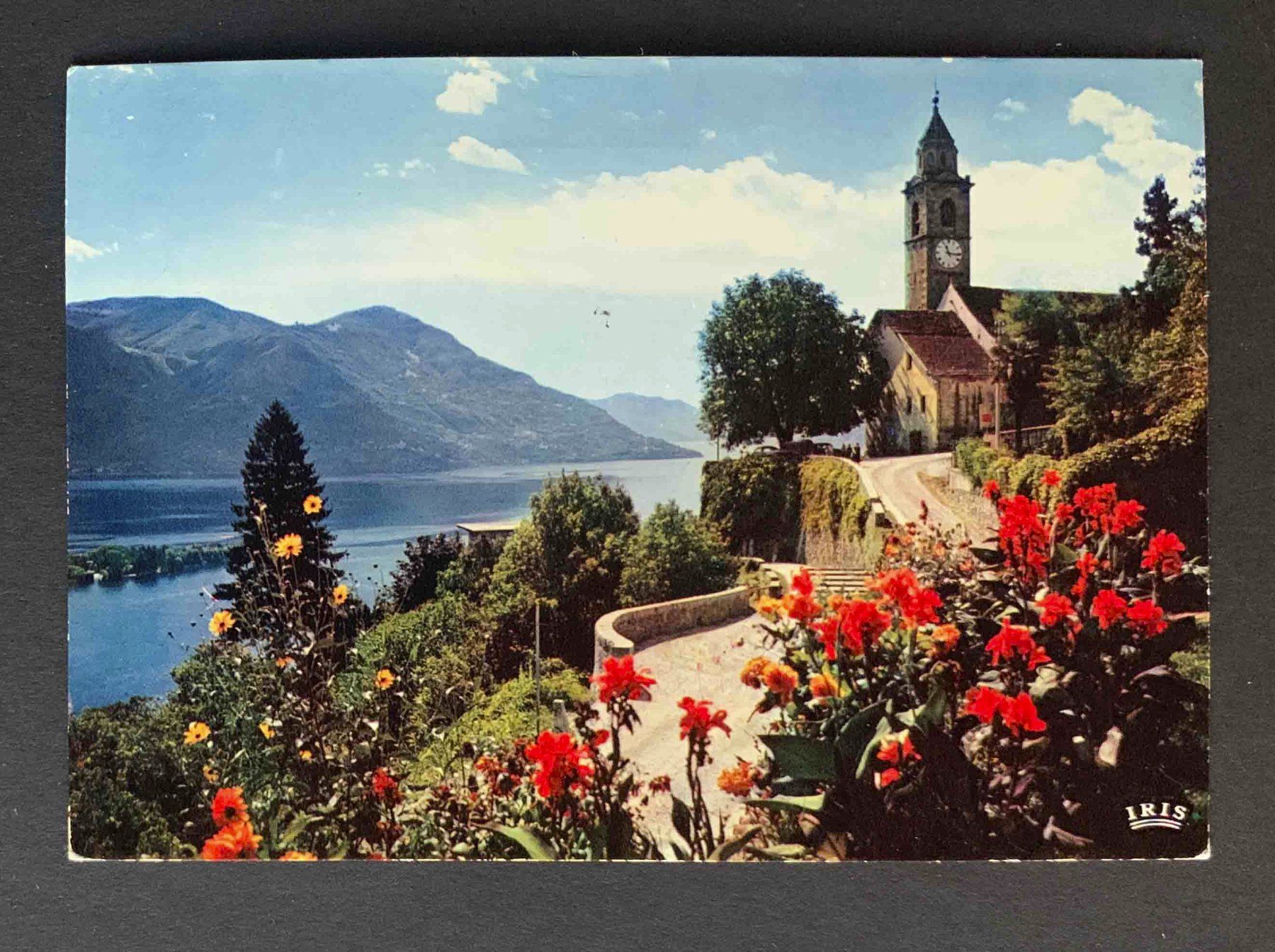 Ansichtskarten: AK Ronco s Ascona Lago Maggiore – Gebraucht aus Goldau von artelier1