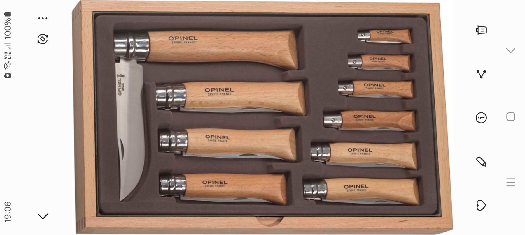 Opinel Couteaux de poche: Coffret Opinel 2-12 inoxydable – Neuf avec emballage d'origine à Monthey par Faragon