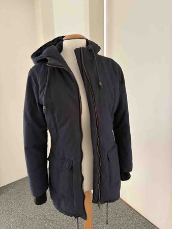 Damen Jacke imbyim dunkelblau Grösse M akzeptabel