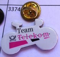 Pin TEAM Telekom  Fahrrad