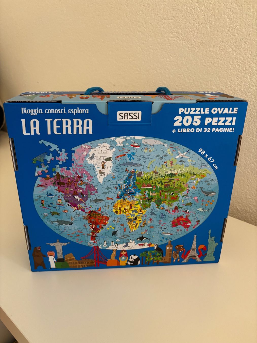 Puzzle: Neues Sassi La Terra Welt Puzzle – Nuovo e nell'imballaggio originale da Bern venduto da ViksiBash 1