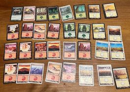 Magic the Gathering Deck von den 90er Jahren
