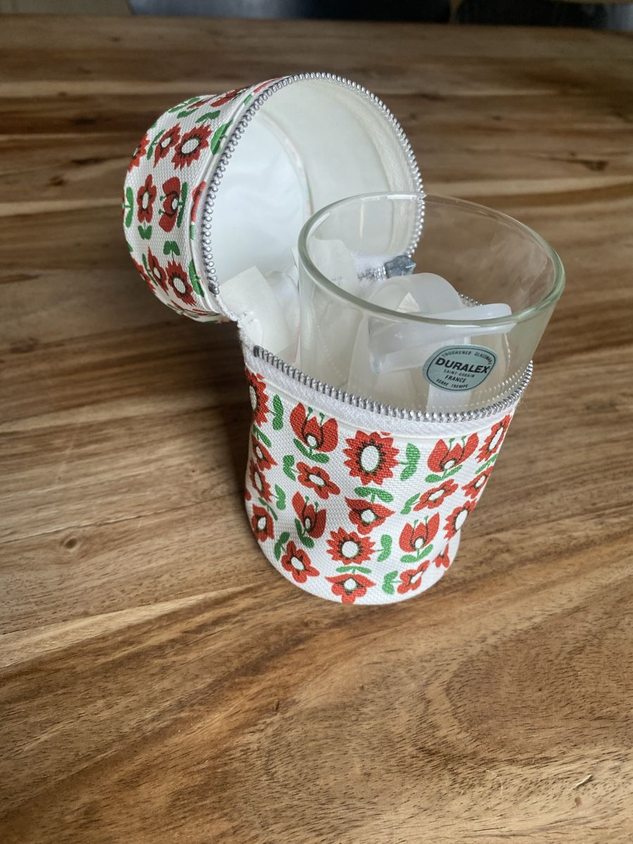 Gläser: Reisebecher Duralex Glas mit Etui – Gebraucht aus Thörishaus von luc_nsv9 1