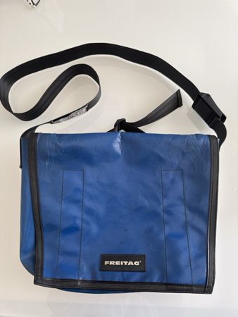 Original FREITAG Tasche F12 DRAGNET – Blau (Unikat)