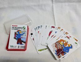 Globi Quartett Kartenspiel "Globi und die Bahnen", komplett