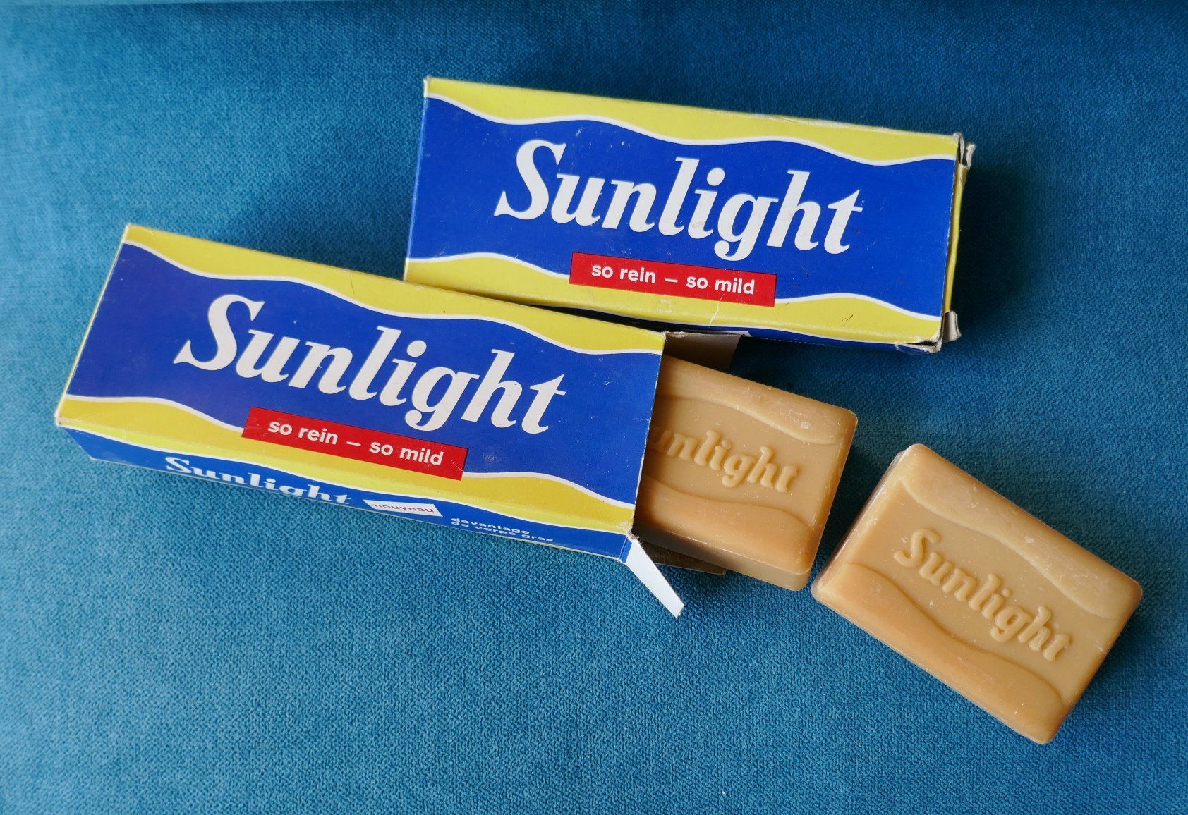 Doccia: 2 Stück alte Seife . Sunlight . 1 Doppelpack – Nuovo e nell'imballaggio originale da Zollikofen venduto da Willmac