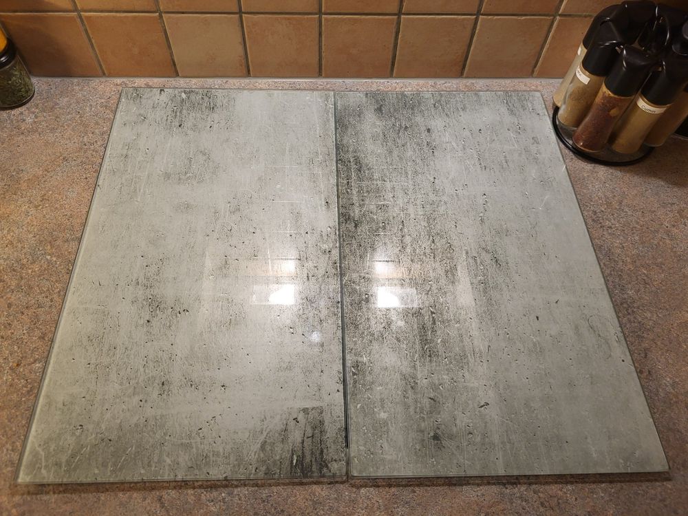 Couvercle en verre trempé 90x60 cm Lofra