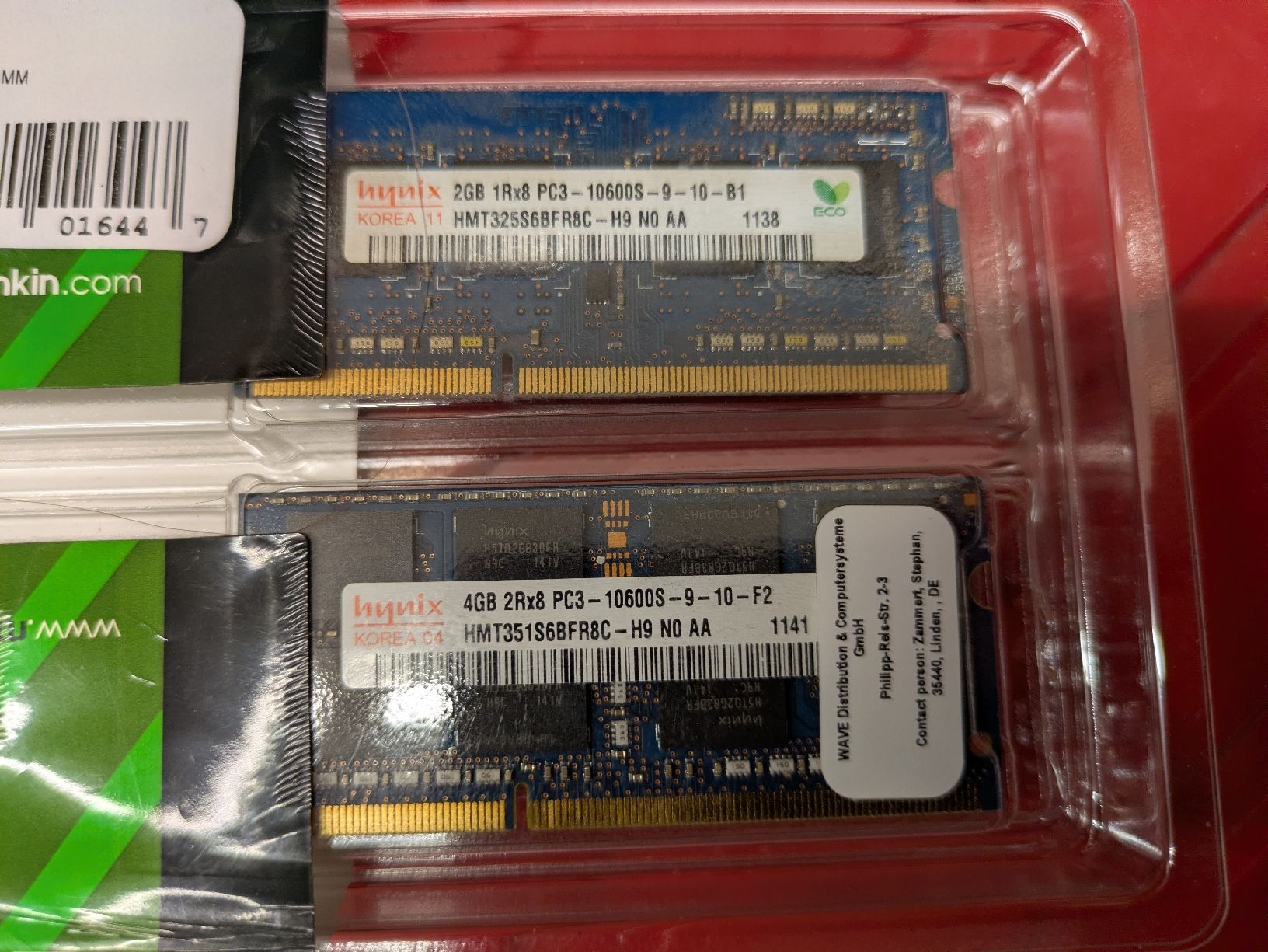 Asus PC: Notebook RAM PC3-10600 DDR3 6GB KIT – Usato da Bellinzona venduto da AARONGALBUSERA