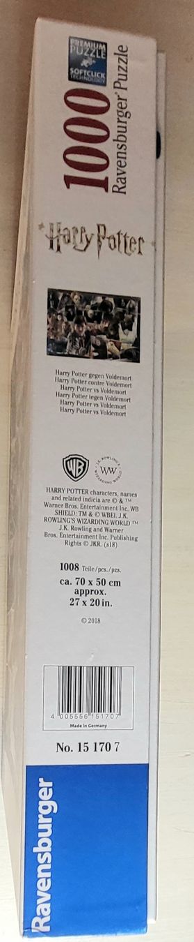 Ravensburger Puzzles: Puzzle Harry Potter Ravensburger 1000 pièces, complet – Gebraucht aus Montet (Glâne) von KOADA 2